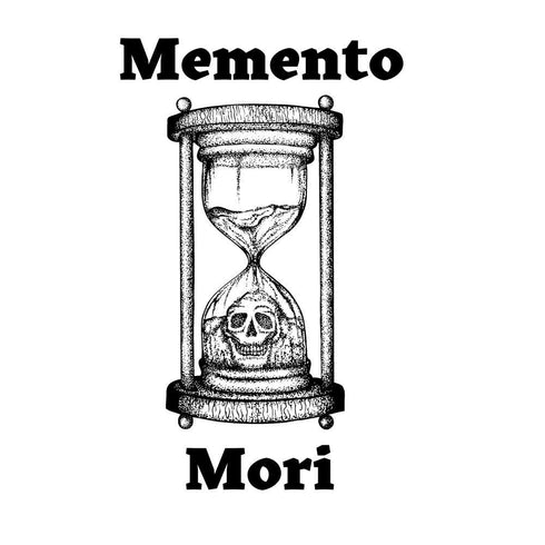 Временное тату Memento Mori